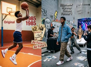 Неувядающая классика: История Nike Air Force 1 от баскетбольной площадки до улиц